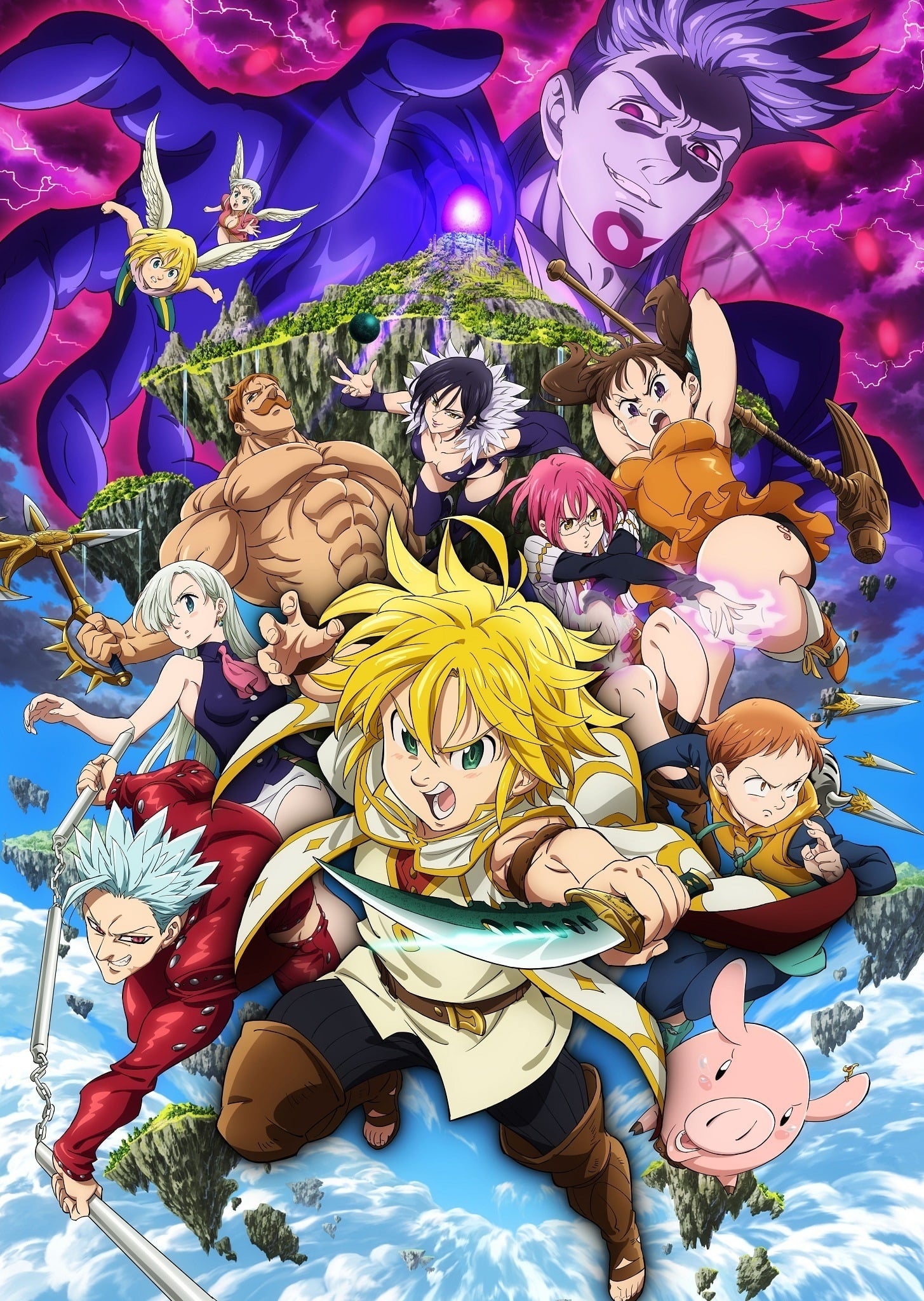 Nanatsu no Taizai Prisioneiros do Céu